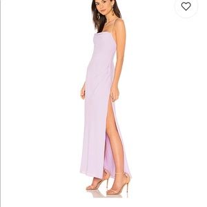 Fame and Partners x Revolve Millie Lilac Dress